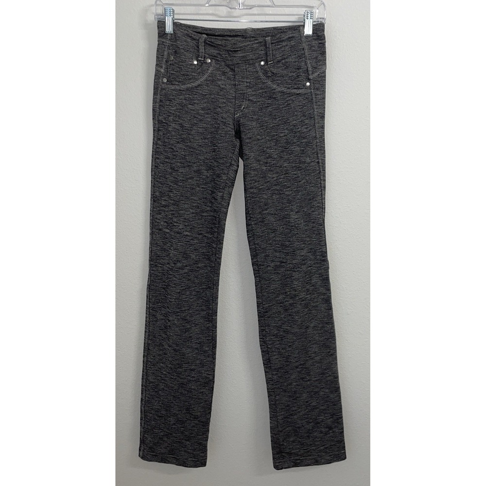 Kuhl Pants Womens‎ 2 Reg Gray Mova Skinny Pull On Stretch Athletic Casual